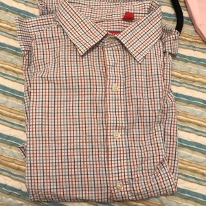 Men’s striped dress shirt